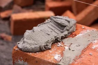 Цементный раствор на песке