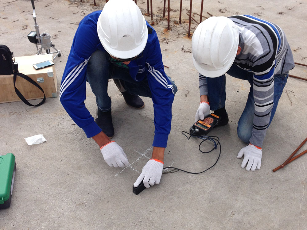 Подготовка образцов бетона к испытаниям
