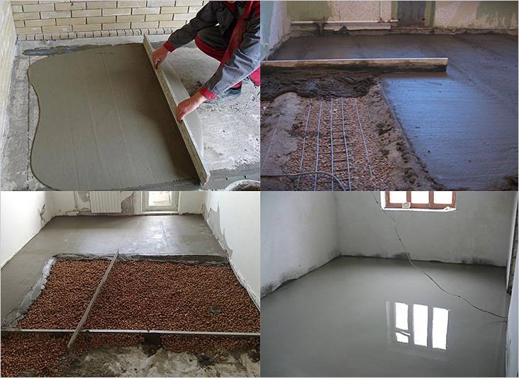 Заливка пола бетоном: выбираем подходящий раствор